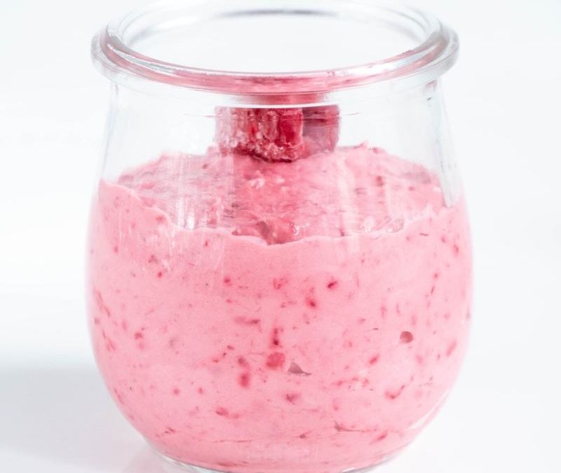 Keto Himbeer Mousse