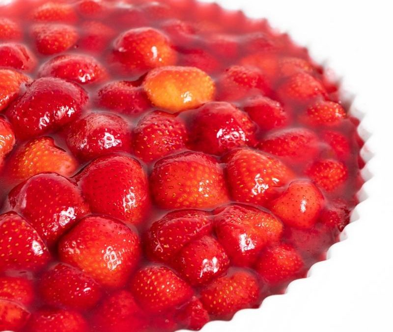 Keto Erdbeerkuchen
