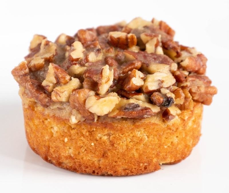 Keto Pekannuss Karamell Tassenkuchen