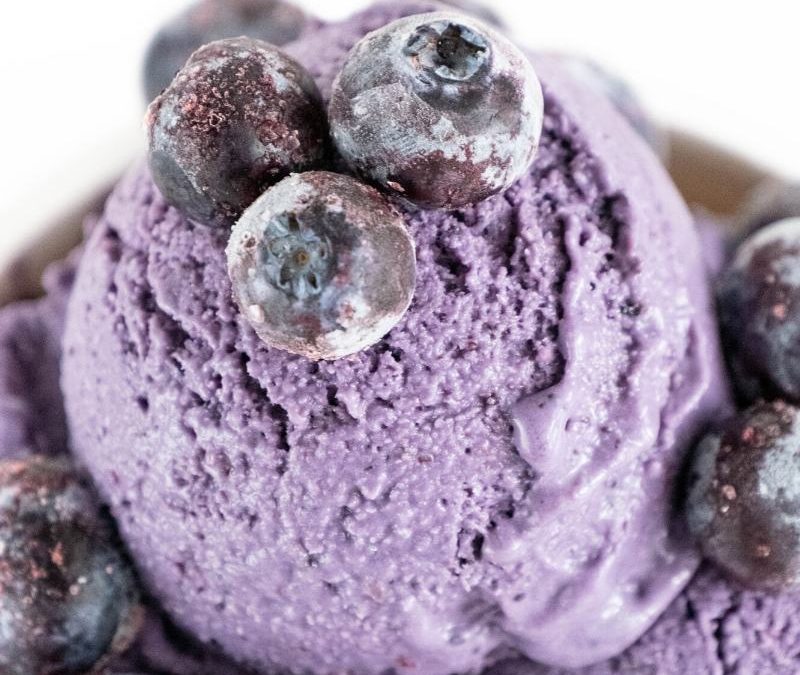 Keto Blaubeereis