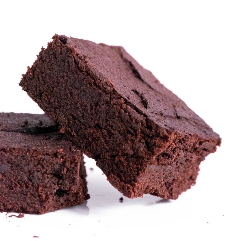 Gesunde & Glutenfreie Low Carb Keto Schoko Brownies ohne Zucker & ohne Mehl Mobile Featured Image