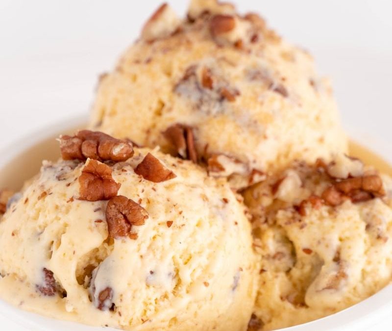 Keto Butter Pekannuss Eis