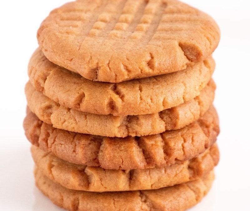 Keto Erdnussbutter Kekse