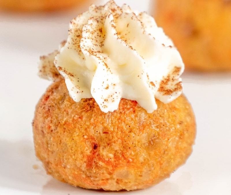 Keto Karottenkuchen Fat Bombs