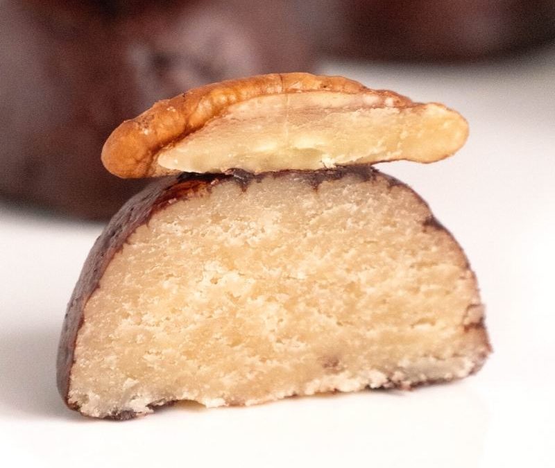 Keto Pekannuss-Marzipan Pralinen