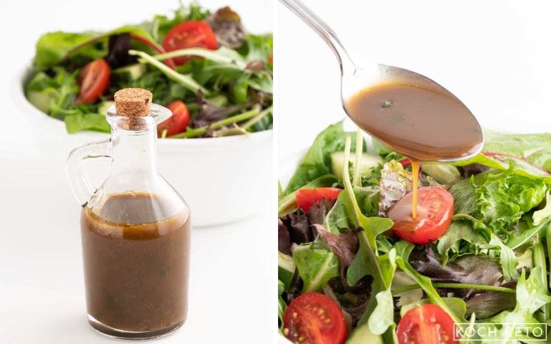 Low Carb Balsamico Dressing Desktop Featured Image