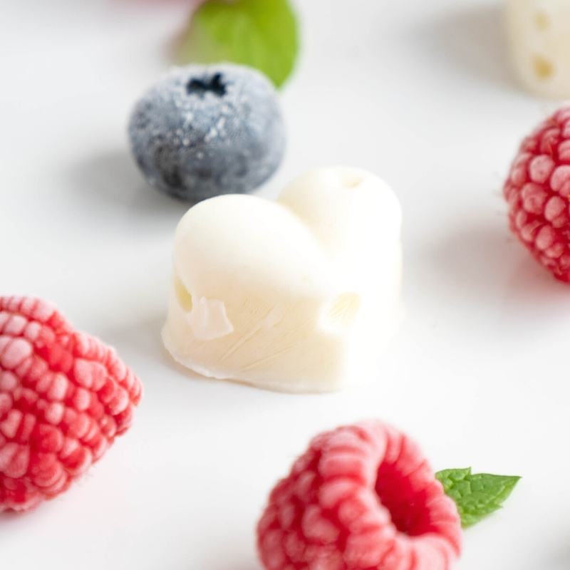 Einfache Low Carb Keto Joghurt Eis-Häppchen ohne Zucker Mobile Featured Image