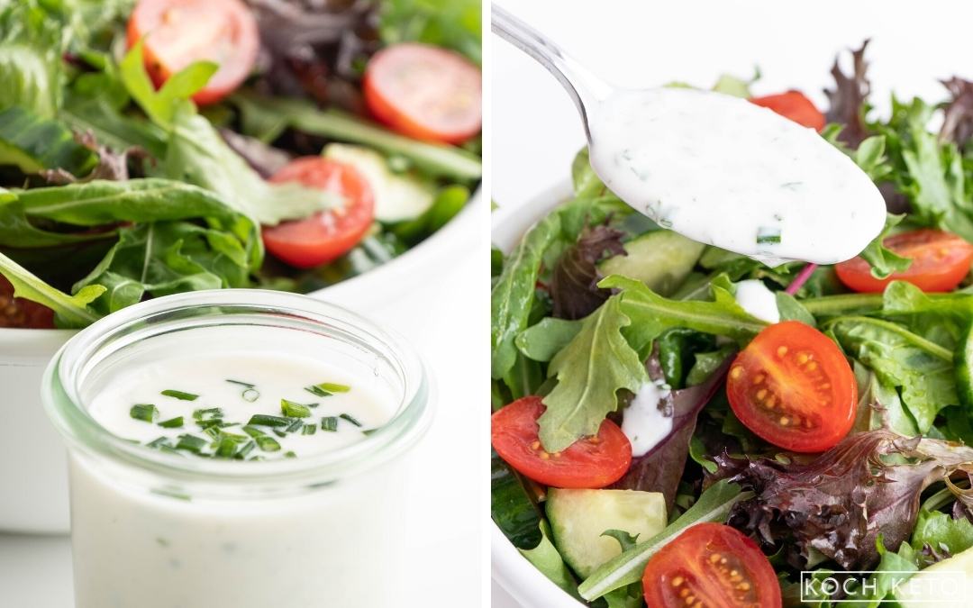 Low Carb Joghurt Salatdressing Desktop Featured Image