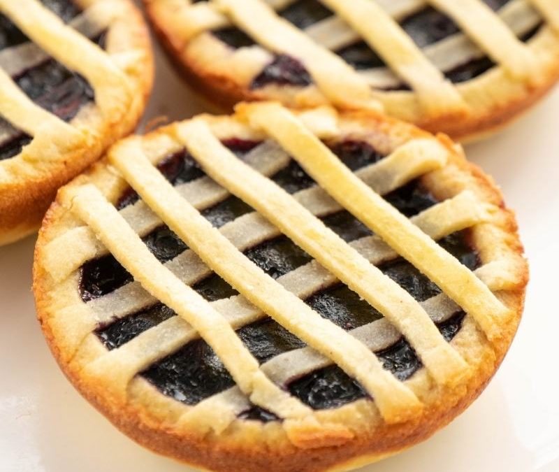 Keto Blaubeer Tartelettes