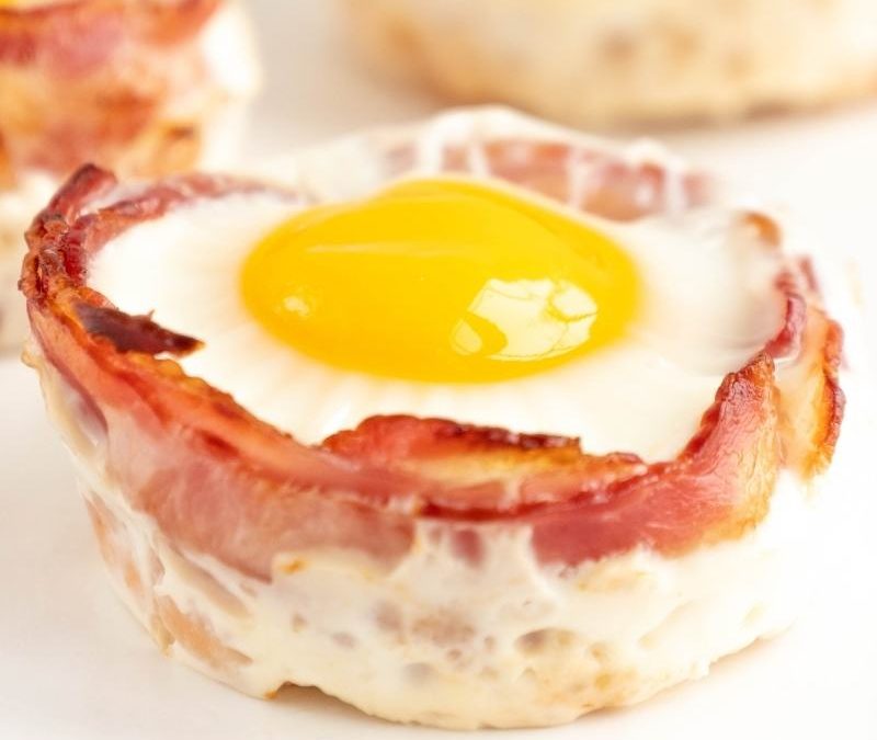Keto Bacon & Ei Muffins