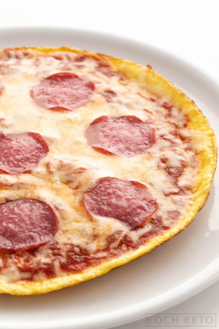 Einfaches Keto Pizza-Omelette Image #1