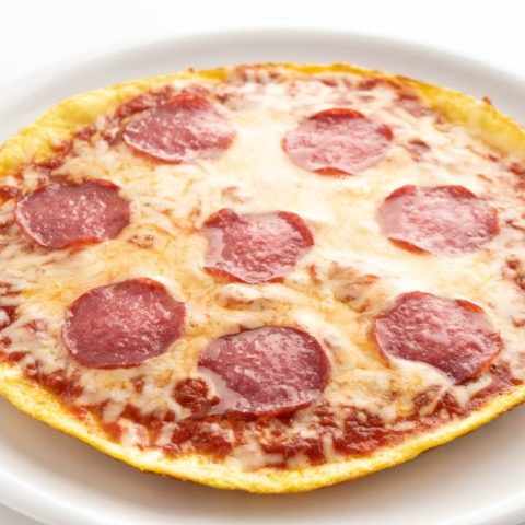 Keto Pizza-Omelette