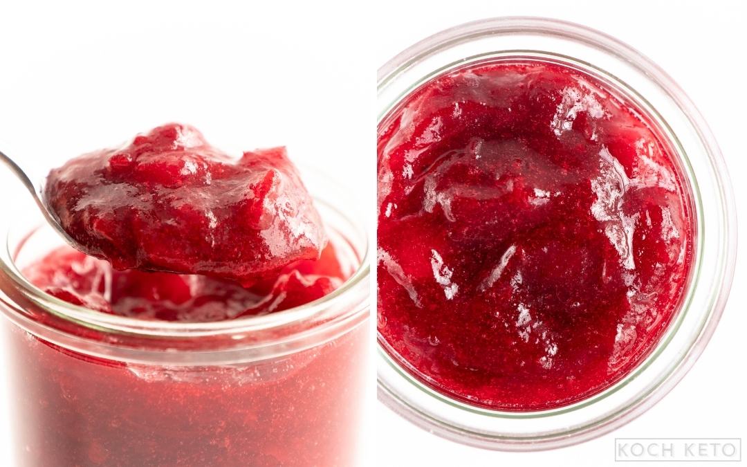 Low Carb Cranberry Sauce Desktop Featured Image