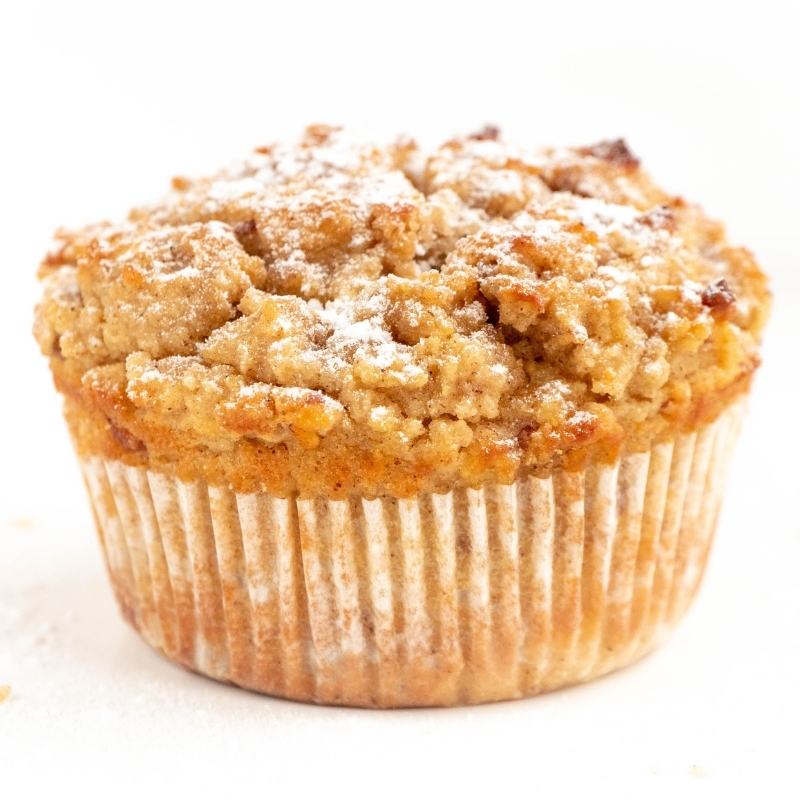Gesunde Low Carb Apfel-Zimt-Muffins ohne Zucker Mobile Featured Image
