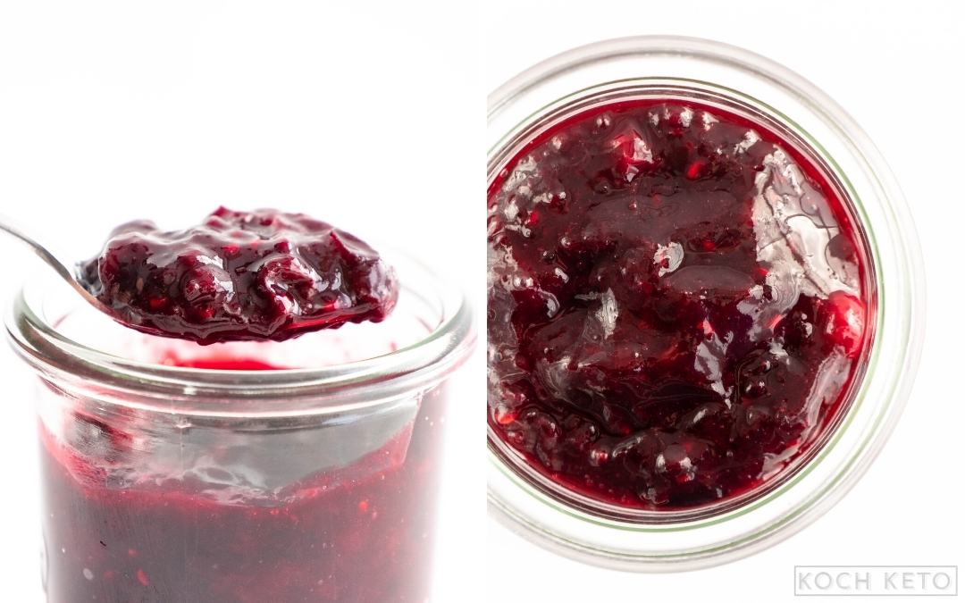 Low Carb Waldfrucht Marmelade Desktop Featured Image