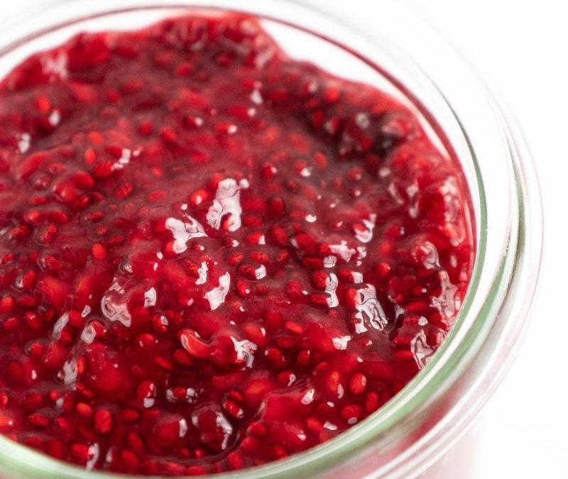 Keto Himbeer Marmelade