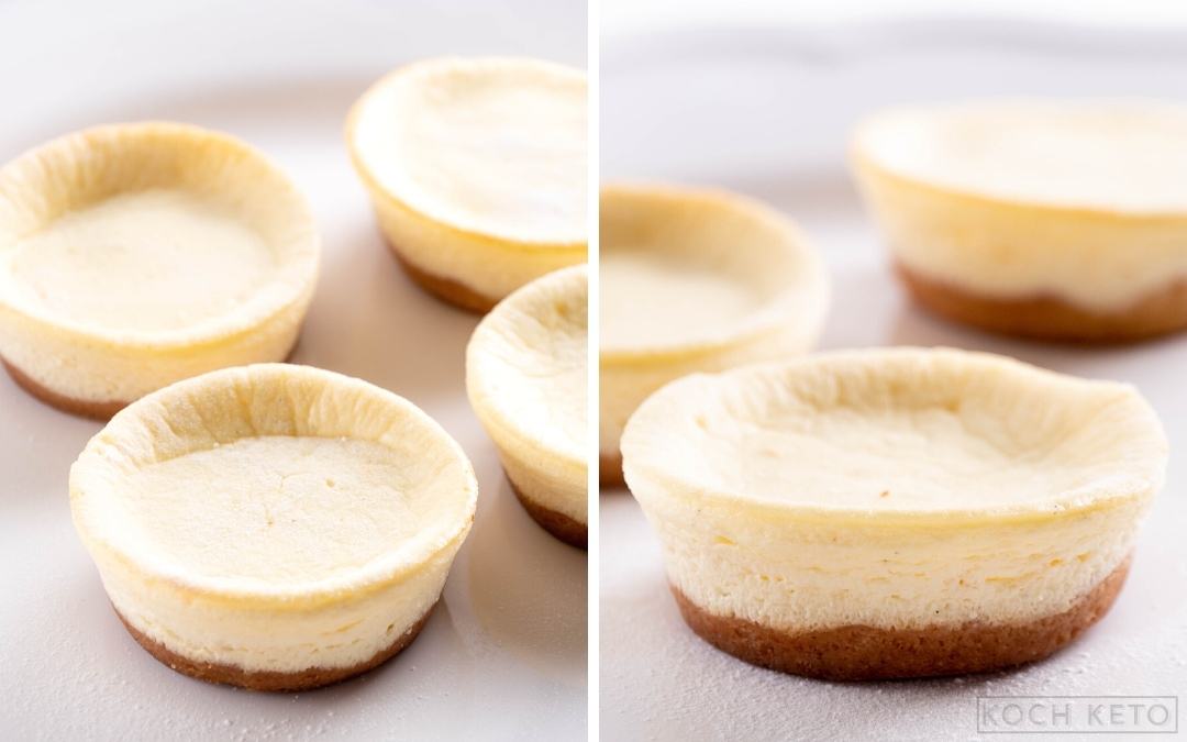Einfache Low Carb Käsekuchen Muffins ohne Zucker und ohne Mehl Desktop Featured Image