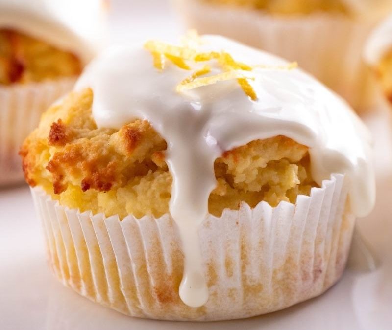 Keto Zitronen-Muffins