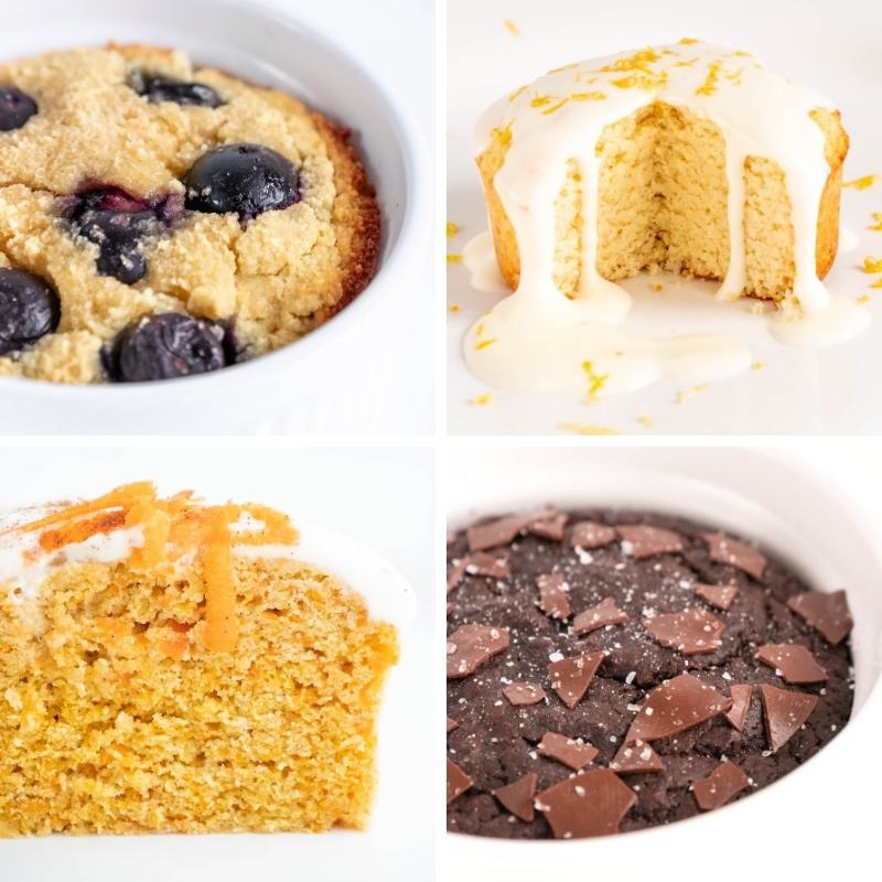 10 Kuchen in 10 Min: leckere Keto & Ketogenen Tassenkuchen Rezepte Mobile Featured Image