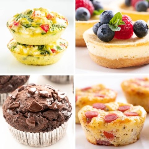 18 süße & herzhafte Low Carb Muffins – einfach & lecker!