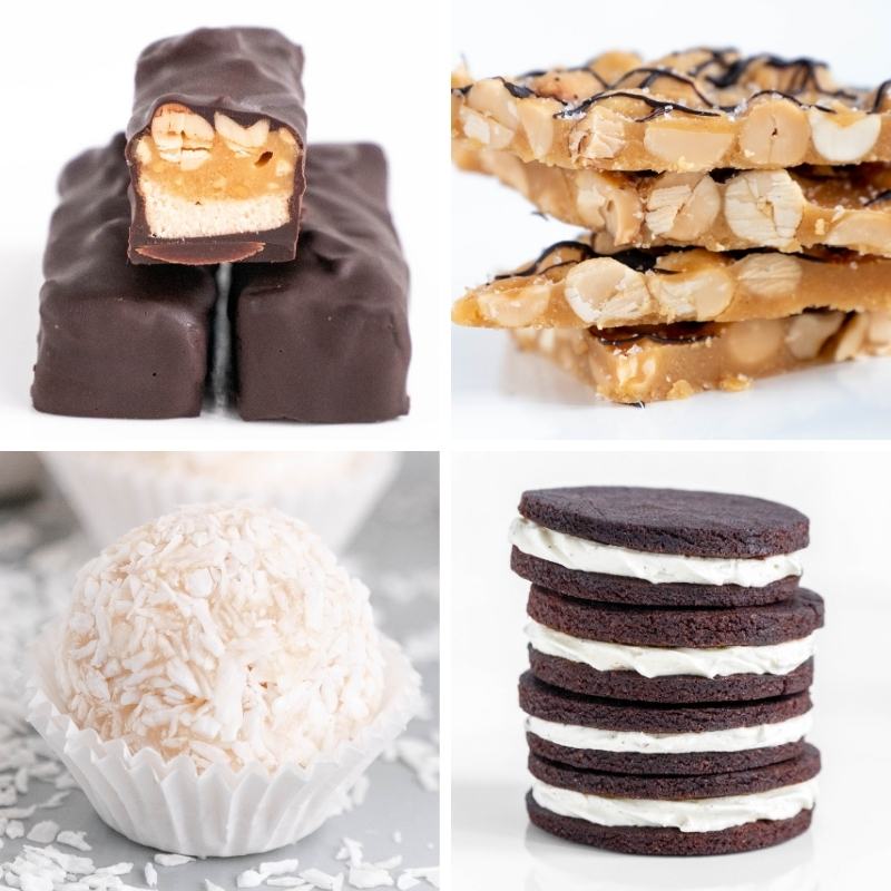 21 leckere Low Carb Süßigkeiten Rezepte ohne Zucker & Kohlenhydrate einfach selbst gemacht Mobile Featured Image