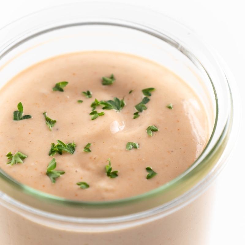 Super leckere Keto & Low Carb Burger Sauce ohne Zucker Mobile Featured Image