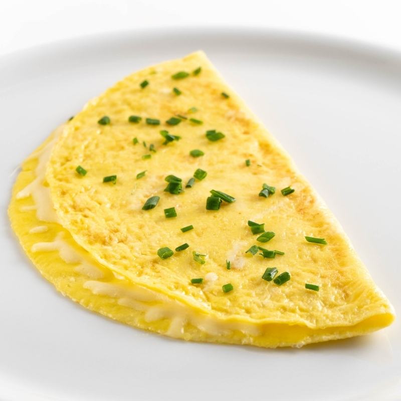 Super einfaches Keto & Low Carb Omelette mit Käse ohne Kohlenhydrate Mobile Featured Image