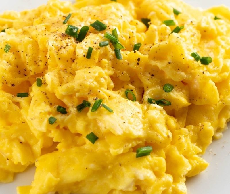 Klassisches Keto Rührei