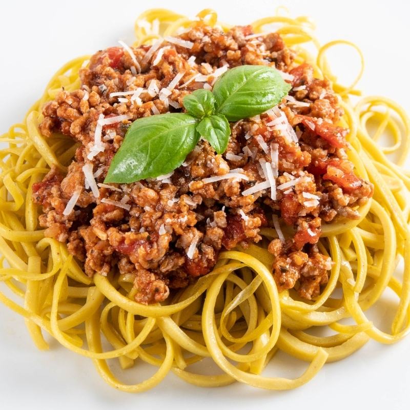 Keto Spaghetti Bolognese lecker wie das Original aber ohne Kohlenhydrate Mobile Featured Image