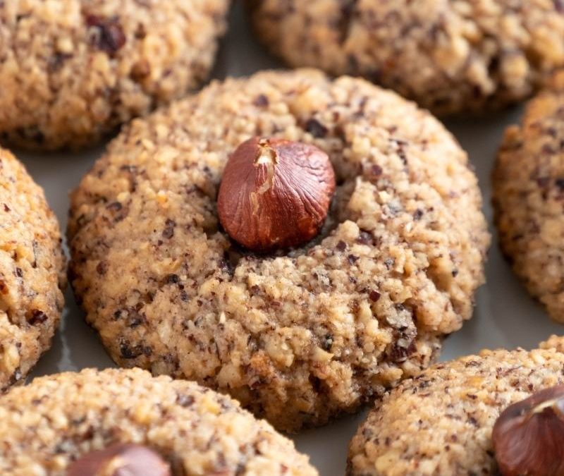 Keto Haselnuss-Makronen