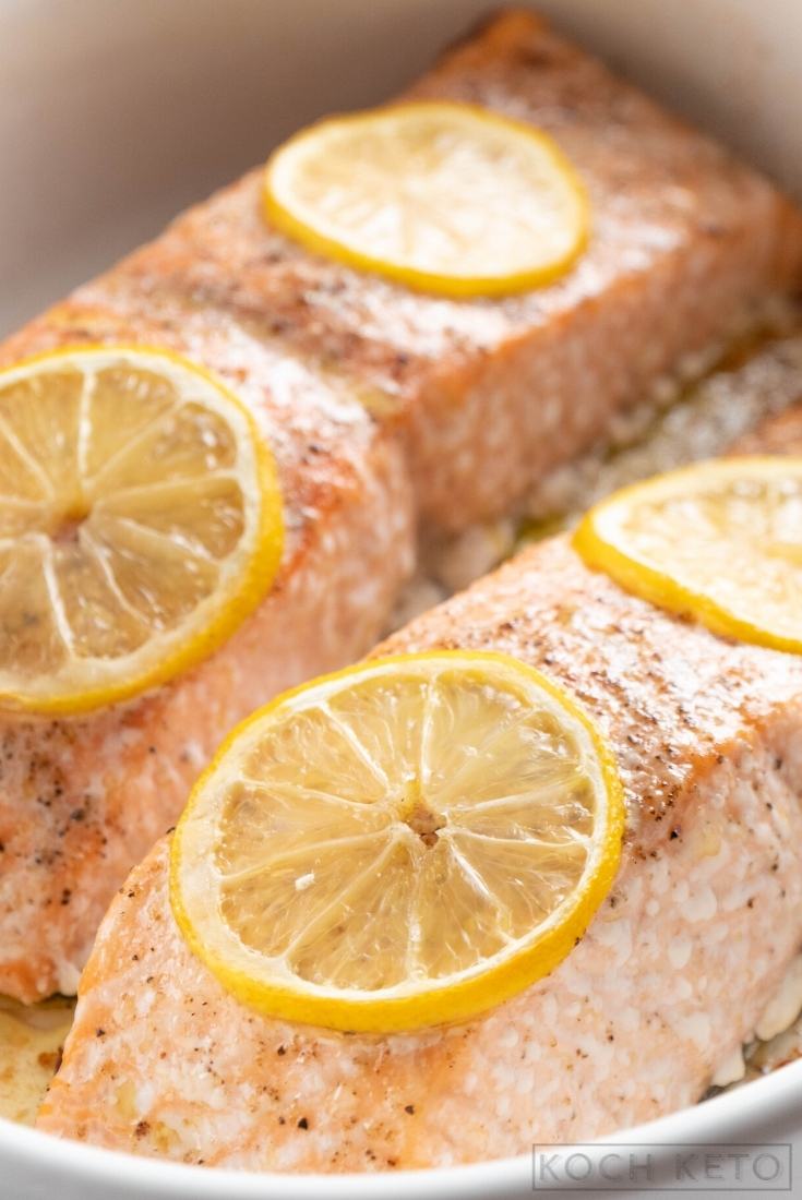 Super einfacher Low Carb Ofen-Lachs ohne Kohlenhydrate Image #1