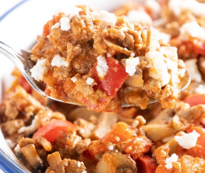 Keto Paprika-Hackfleisch-Pfanne