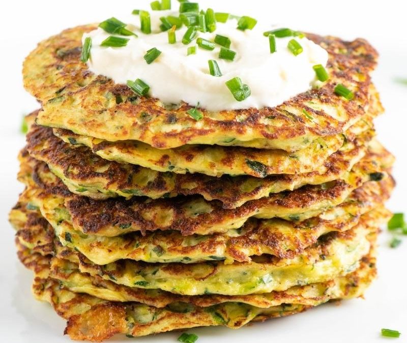 Keto Zucchinipuffer