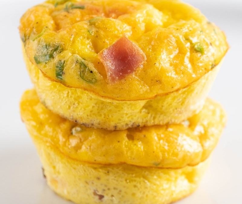 Keto Schinken-Käse Ei-Muffins