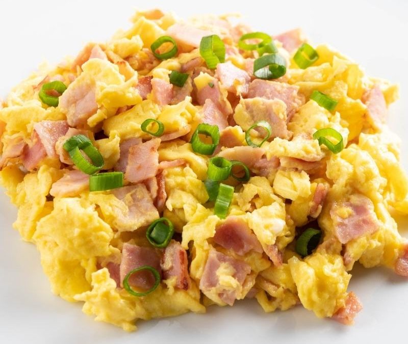 Keto Schinken-Rührei