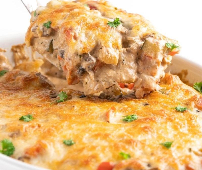 Keto Gemüse-Auflauf