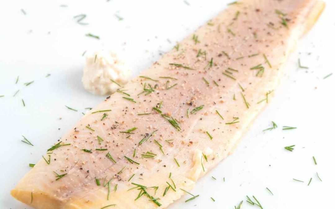 Forellenfilet mit Meerrettich