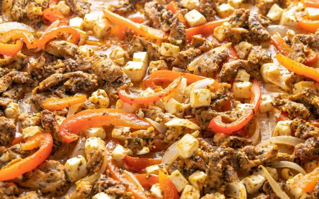 Keto Gyros vom Blech