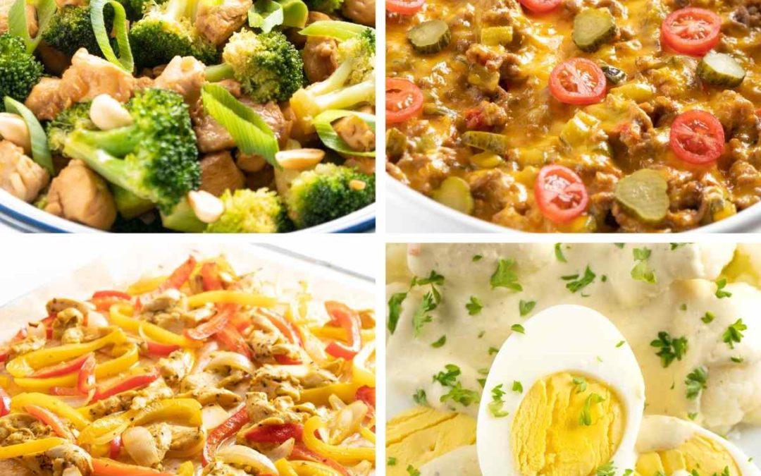 20+ Low Carb Rezepte: Schnell in