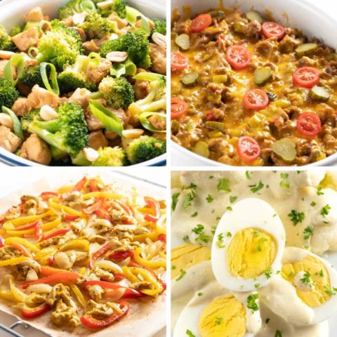20+ Low Carb Rezepte: Schnell in