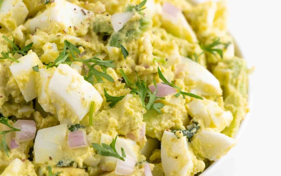 Keto Avocado-Eier-Salat