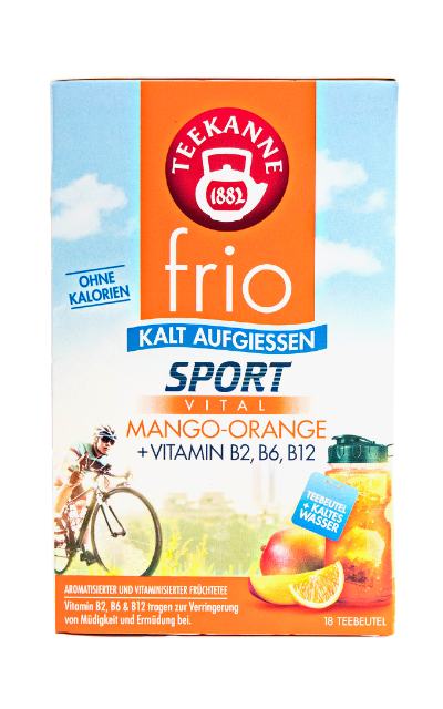 Teekanne frio Sport Mango-Orange