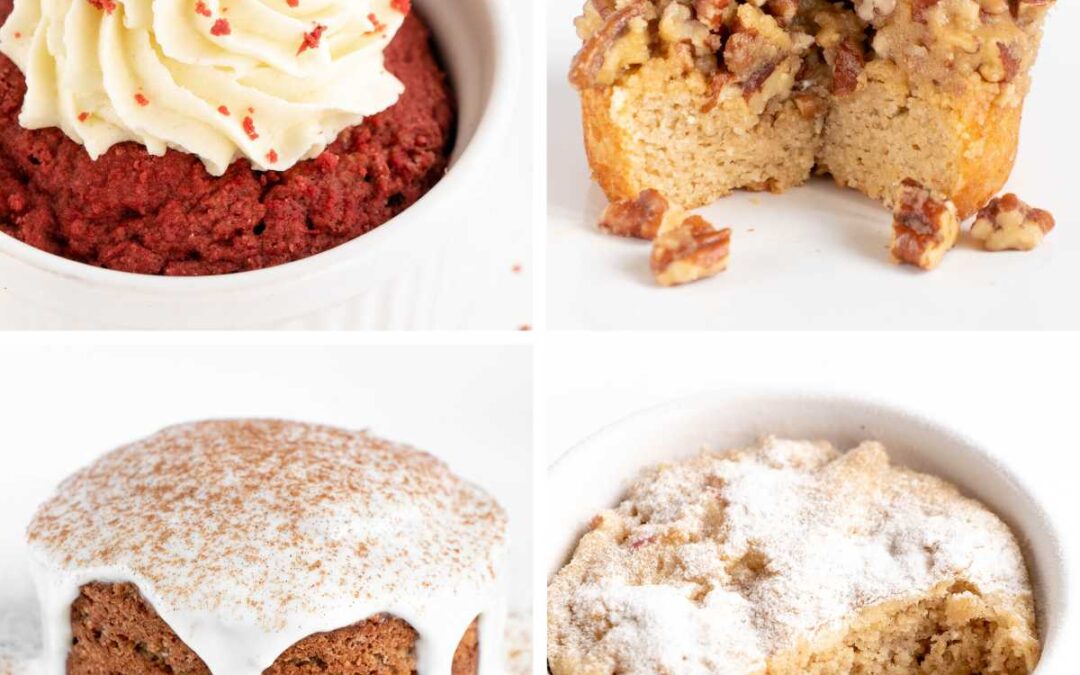 10+ Low Carb Tassenkuchen – schnell & einfach gemacht!