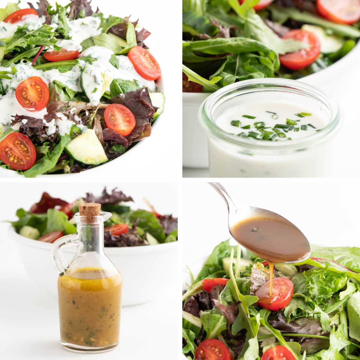 3 kalorienarme und einfache Rezepte für Low Carb Salatdressing Mobile Featured Image