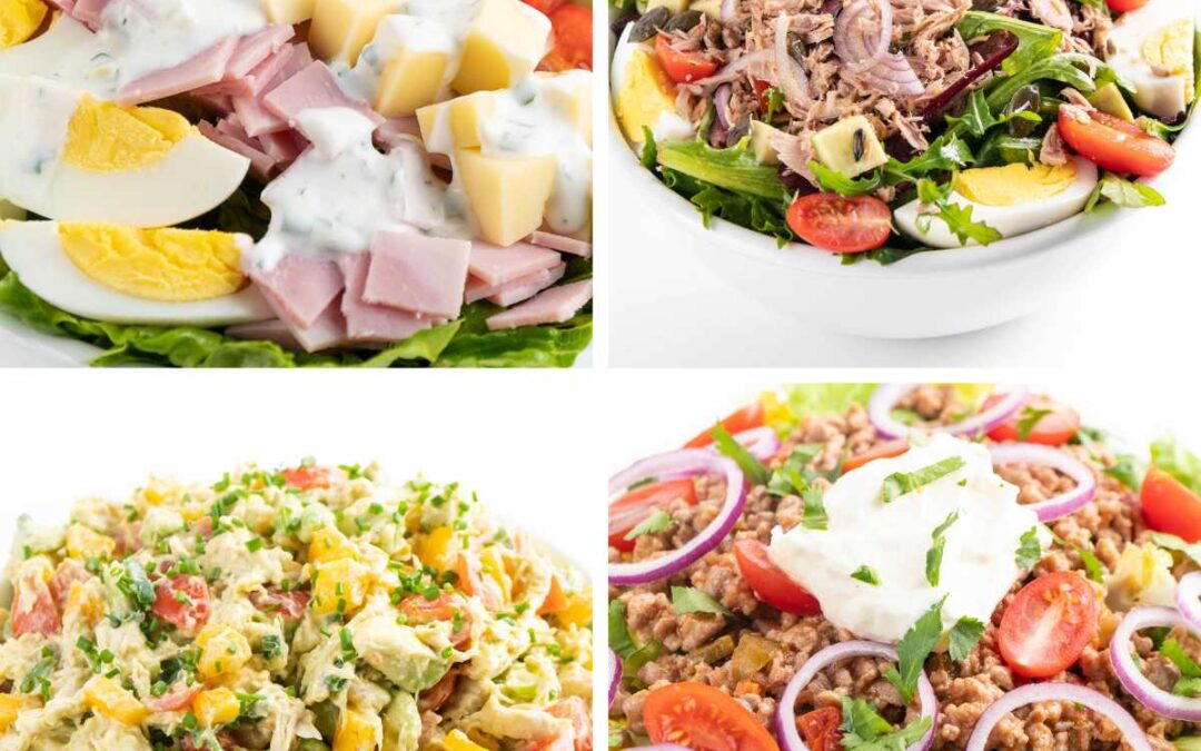 10+ Gesunde Salate zum Abnehmen: einfach & lecker!