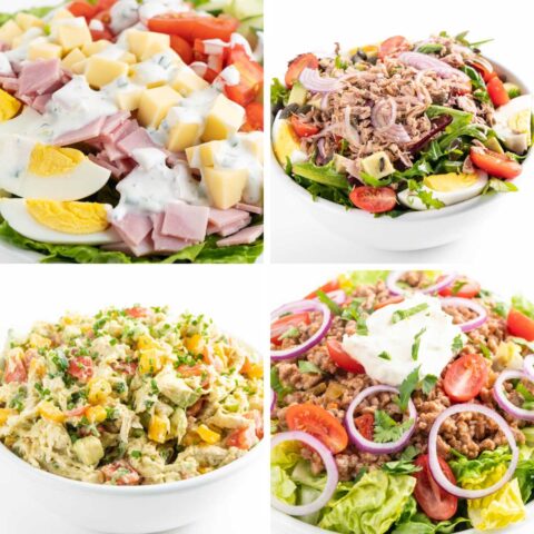 10+ Gesunde Salate zum Abnehmen: einfach & lecker!