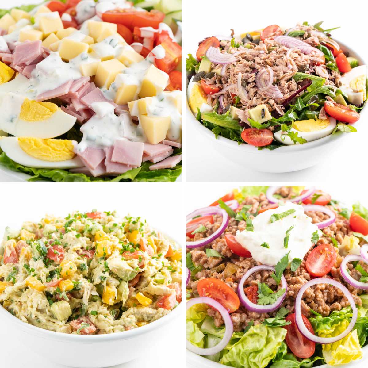 10+ leichte und gesunde Salate für deine Diät zum Abnehmen Mobile Featured Image