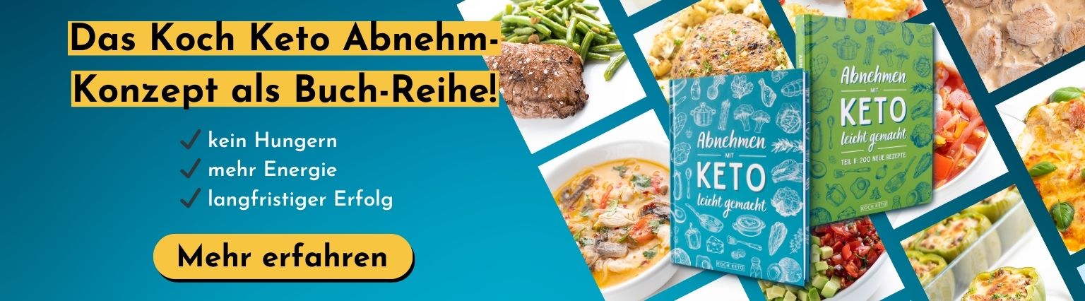 Abnehmen mit Keto leicht gemacht Buch-Reihe Hinweis