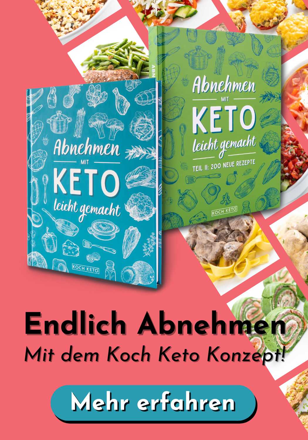 Abnehmen mit Keto leicht gemacht Buch-Reihe Hinweis