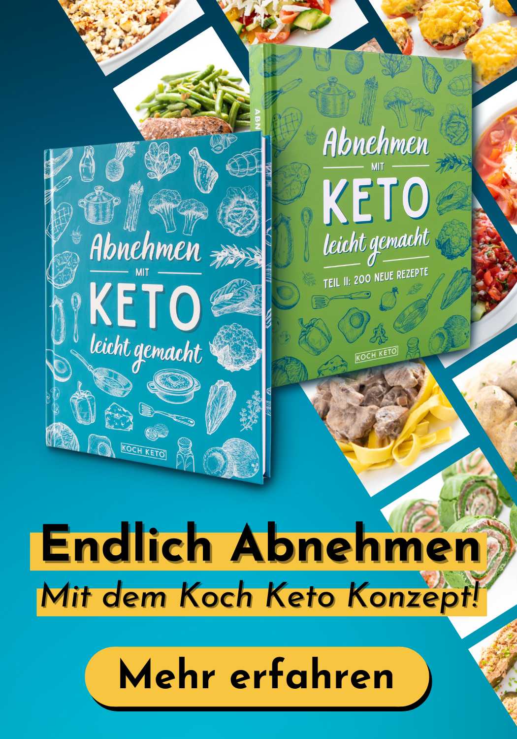 Abnehmen mit Keto leicht gemacht Buch-Reihe Hinweis